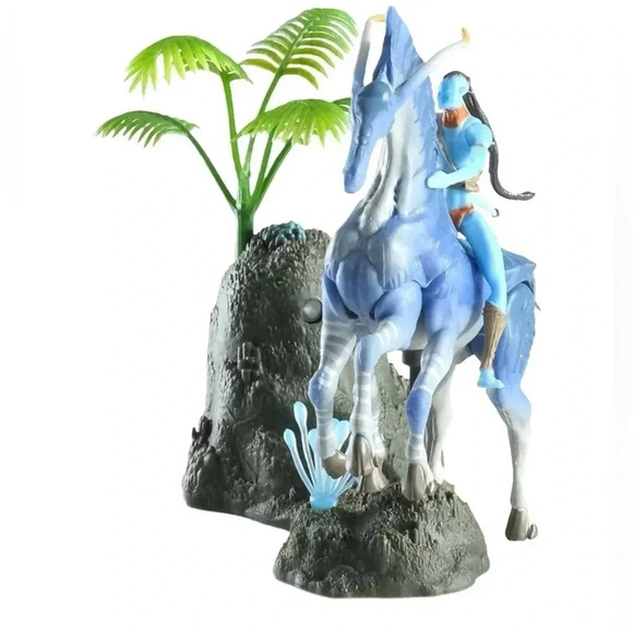 McFarlane - Disney Avatar - World of Pandora Deluxe Set - Tsu-Tey & Direhorse 🌊 - Picture 2 of 8